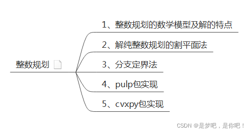 整数规划（Python)_python