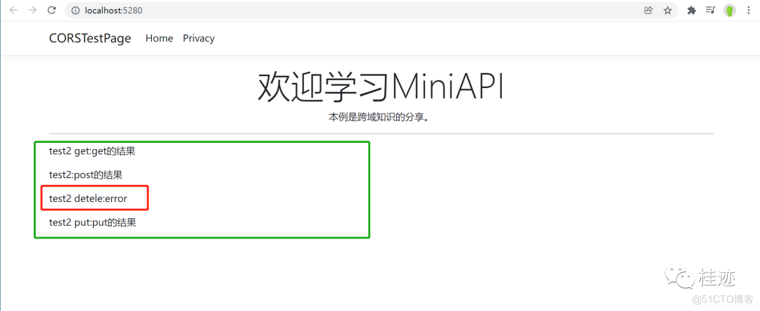 .NET6之MiniAPI(十五)：跨域CORS（下）_html