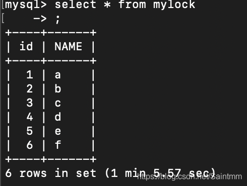 MySQL(二)：详解MyIsam表锁_读锁_04