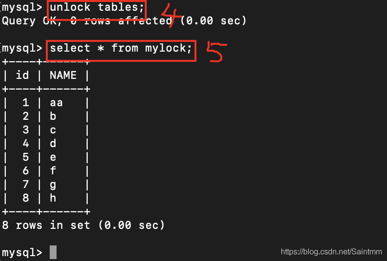 MySQL(二)：详解MyIsam表锁_数据_11