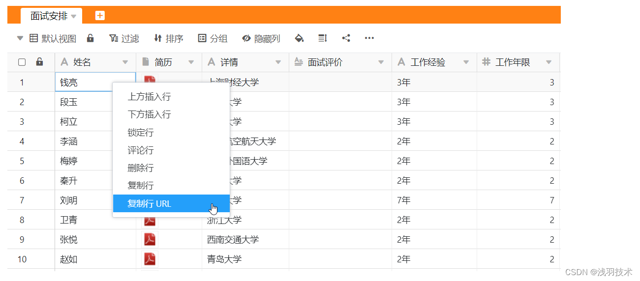 低代码-SeaTable入门使用简介_面试_09