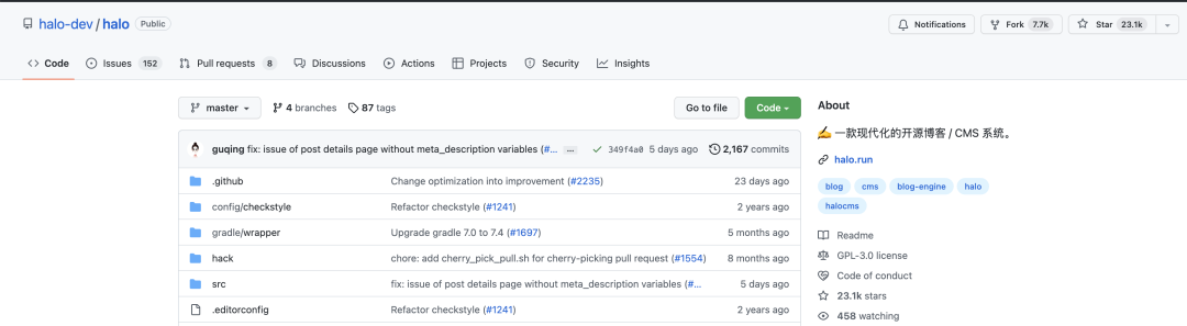 GitHub标星23K！Java 实战博客项目分享_人工智能_05