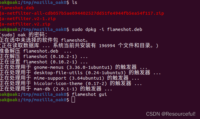 Ubuntu 20.04 安装截图工具 flameshot_快捷键_04