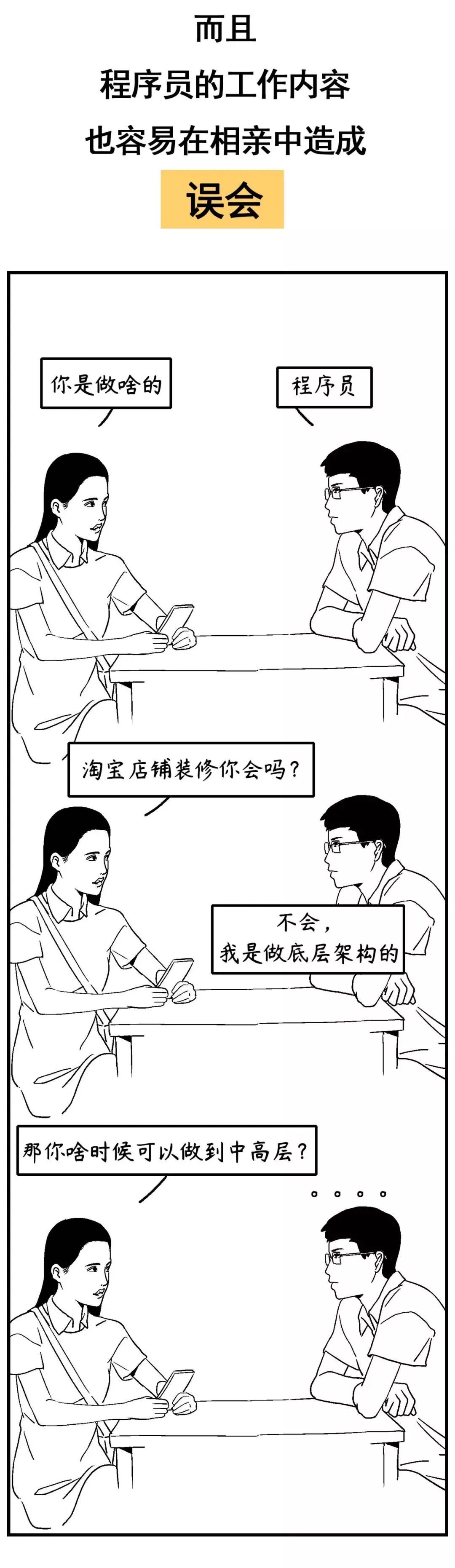 漫画：图解程序员相亲！！！_js_11