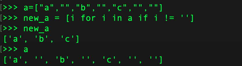 python 删除列表中所有空元素_python 删除列表中所有空元素_03