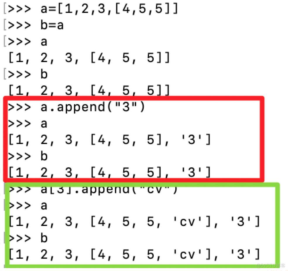 python 直接赋值 深浅拷贝_浅拷贝