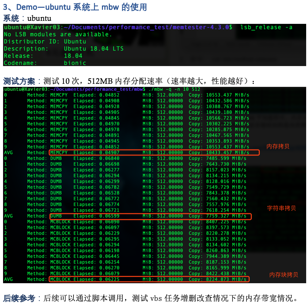 Linux系统性能测试工具（一）——内存带宽测试工具mbw_mbw_04