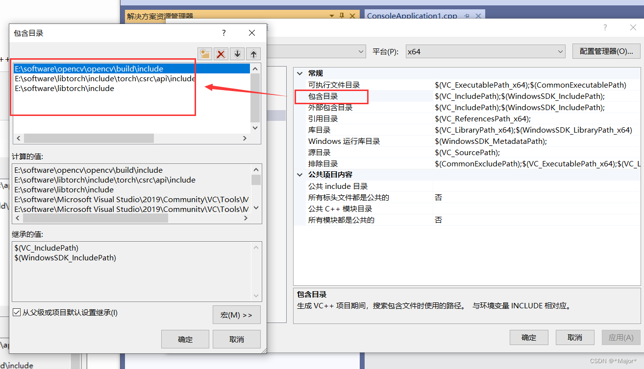 Vs2019安装libtorch(CPU版)和OpenCV_51CTO博客_vs2019配置opencv