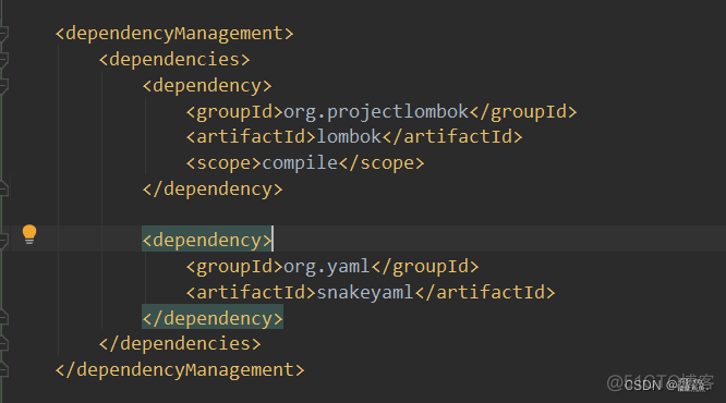 【Maven】dependencyManagement和dependencies_版本号