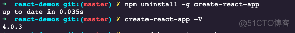 create-react-app卸载与升级_创建项目_02