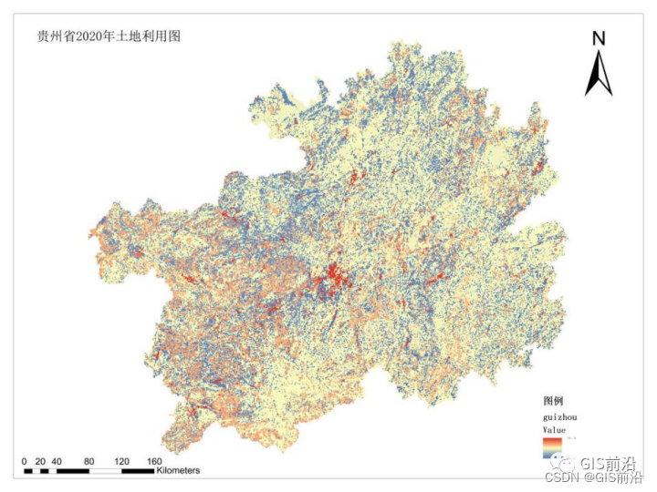 ArcGIS土地利用动态度与土地利用程度计算（附练习数据下载）_栅格_03