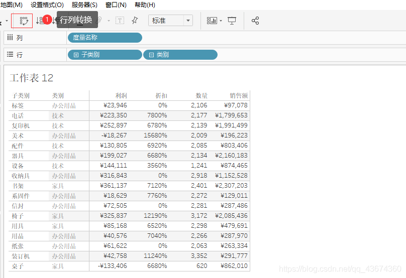 大数据BI工具Tableau学习【第三期】：数据类型，功能区和卡参考，文件类型（连接方式）_高数据_08