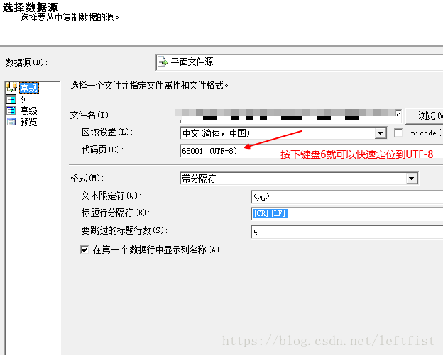 sql server2008导入文本文件_字段