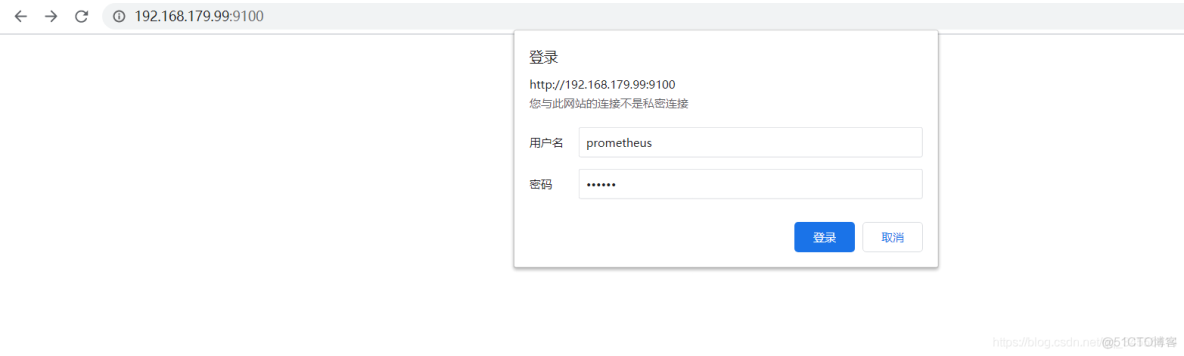 Prometheus Node Export 基于用户名密码访问_用户名