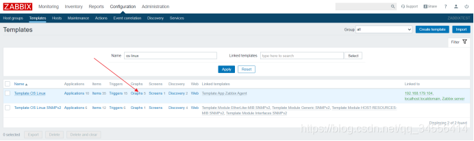 Zabbix 模板添加新的监控项item 监控磁盘使用率_触发器_04