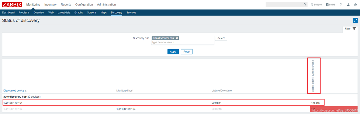 Zabbix 自动发现和自动注册实现批量添加主机_客户端_04