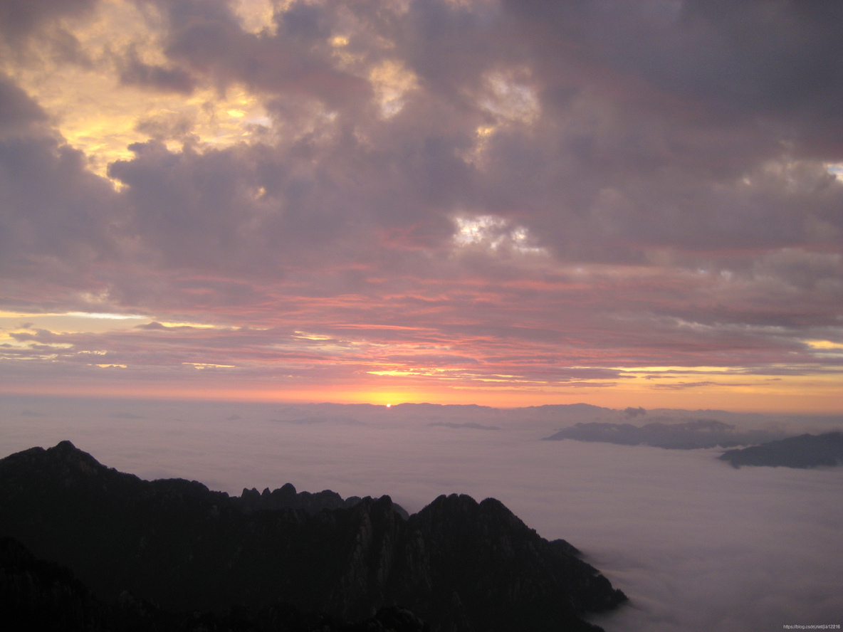 程序猿攀登的高峰：九寨沟、黄山、华山、泰山、普陀山、云台山_程序人生_26