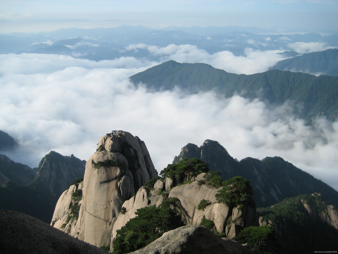 程序猿攀登的高峰：九寨沟、黄山、华山、泰山、普陀山、云台山_之字形_47