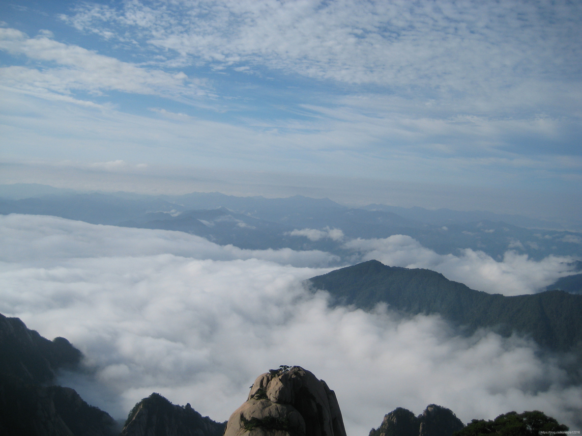 程序猿攀登的高峰：九寨沟、黄山、华山、泰山、普陀山、云台山_多路_49