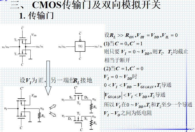数电复习3门电路_三极管_45