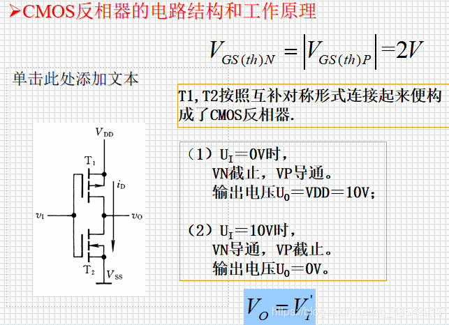 数电复习3门电路_输入特性_56