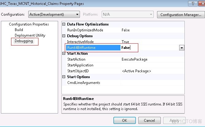 ssis package 在调试状态中设置断点，程序 不进入断点 的解决方案_java