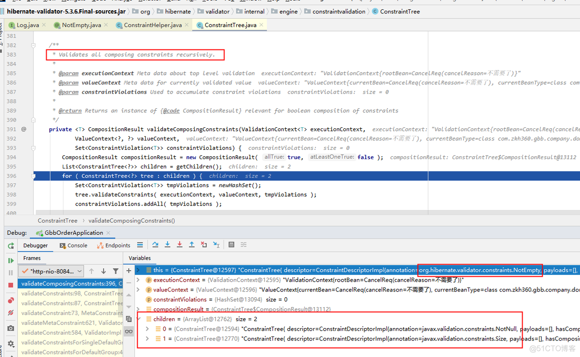 版本不匹配引发的坑：javax.validation.UnexpectedTypeException: HV000030: No validator_hibernate_08