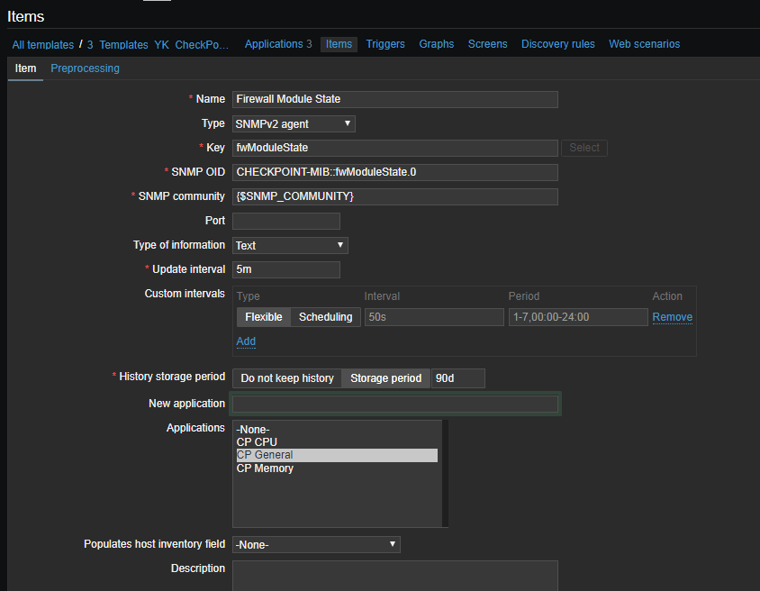 14 Zabbix4.4.1系统实现监控checkpoint设备_sed_08