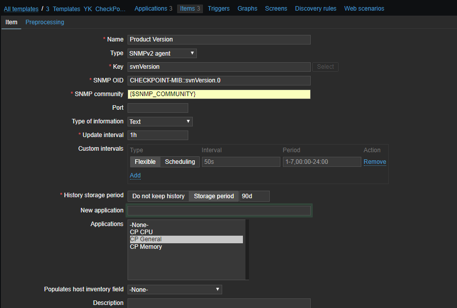 14 Zabbix4.4.1系统实现监控checkpoint设备_sed_11