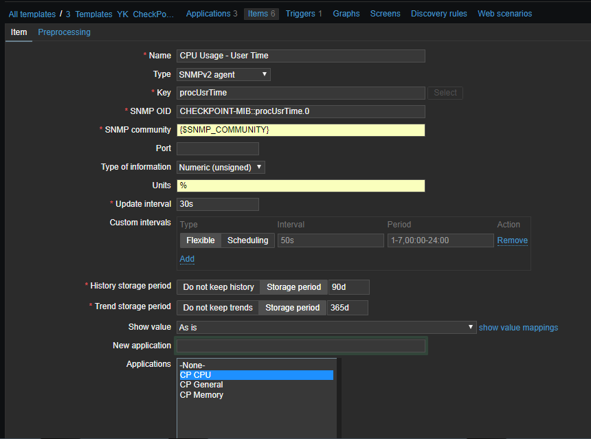 14 Zabbix4.4.1系统实现监控checkpoint设备_sed_14