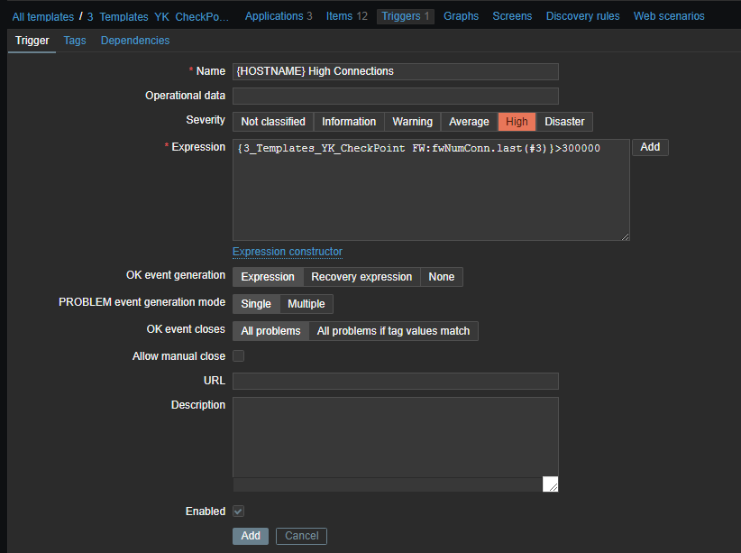 14 Zabbix4.4.1系统实现监控checkpoint设备_sed_21