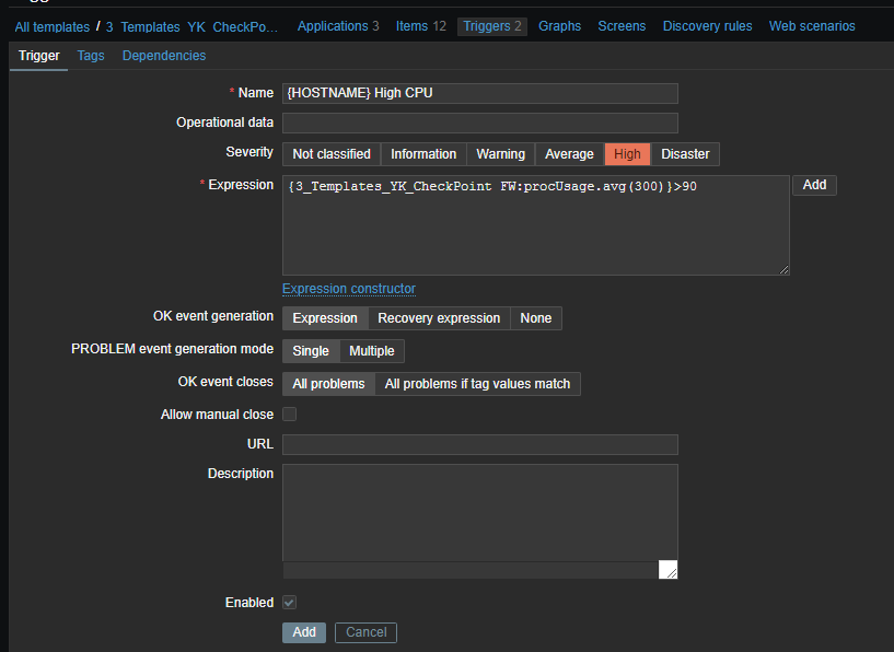 14 Zabbix4.4.1系统实现监控checkpoint设备_sed_22