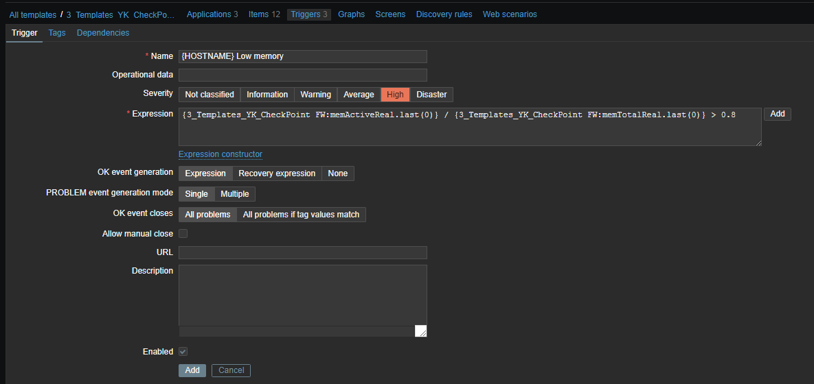 14 Zabbix4.4.1系统实现监控checkpoint设备_sed_23