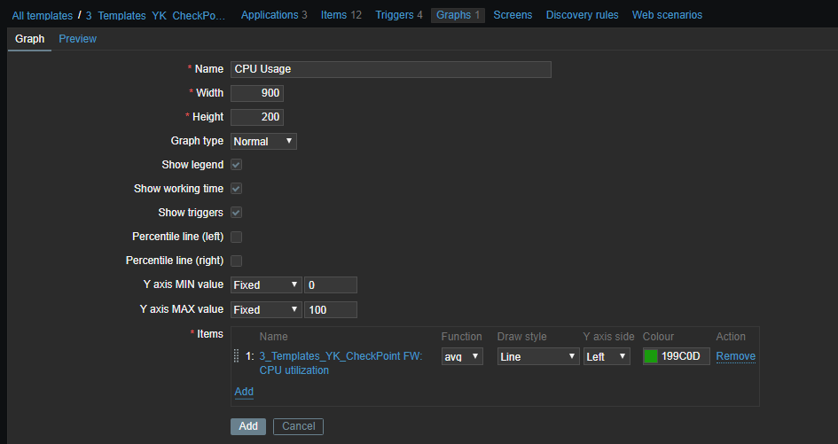 14 Zabbix4.4.1系统实现监控checkpoint设备_sed_25