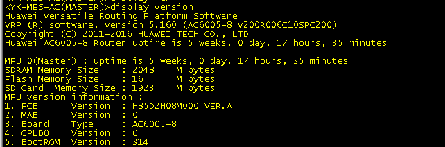 自学huawei之路-AC6005版本升级步骤_配置文件_02