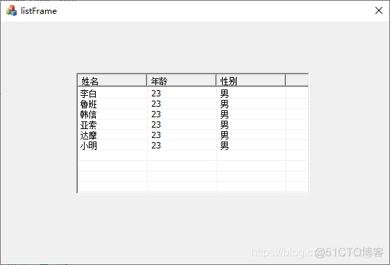 MFC-ListControl控件（列表控件）_1024程序员节_07