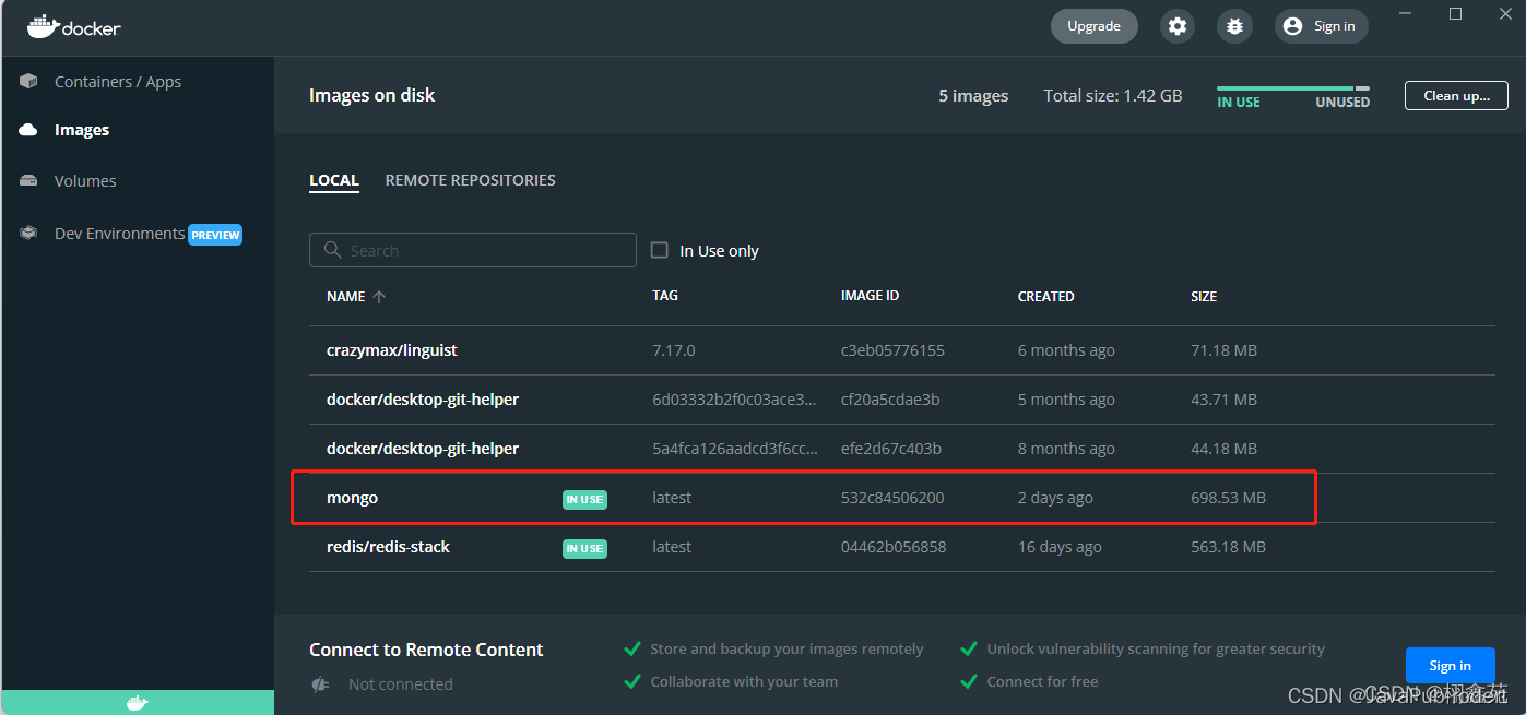 windows下基于docker安装mongodb_mongodb