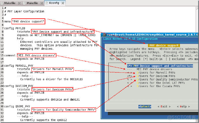 Linux <wbr>kernel的 <wbr>Makefile和Kconfig以及Make <wbr>menuconfig的关系