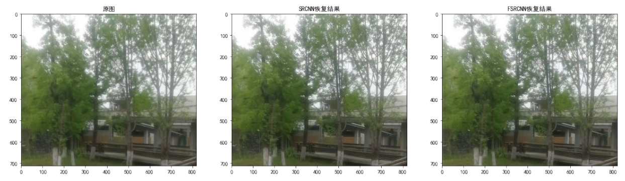 【深度学习】图像超分实验：SRCNN/FSRCNN_人工智能_16