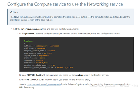 OpenStack-Train版-创建实例错误: neutronclient.common.exceptions.Unauthorized_解决方案