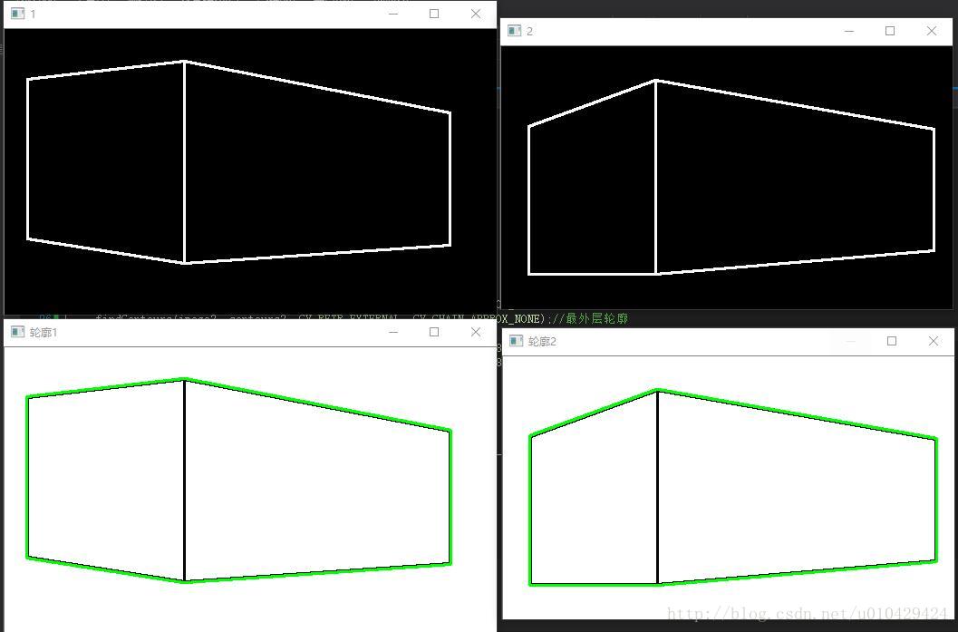 OpenCV 自学笔记30. 简单轮廓匹配的小例子_#include_03