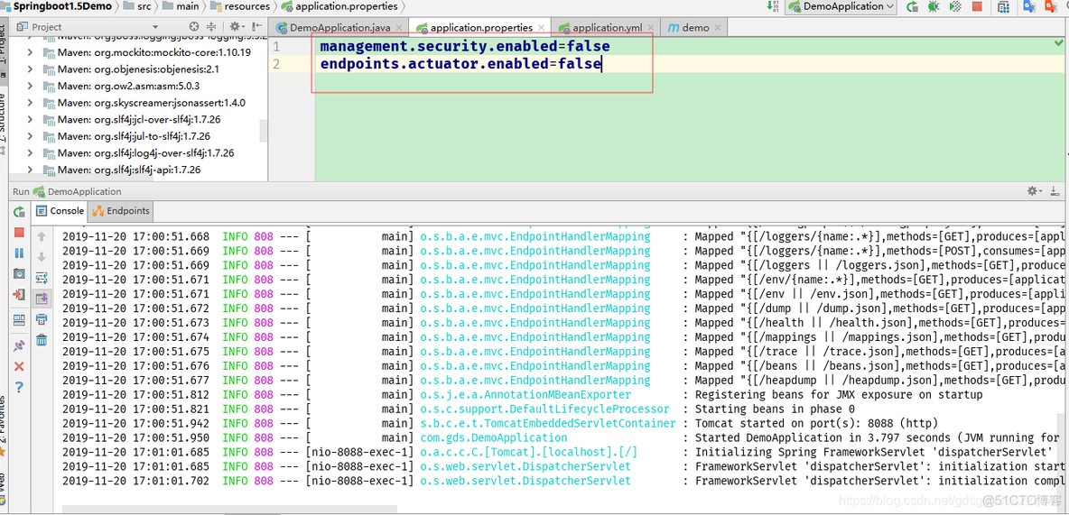 Springboot(2.1.1)（1.5.21）配置监控_git_06