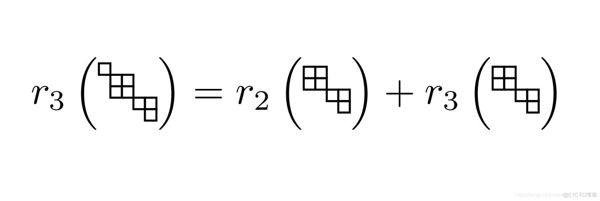 LaTeX TikZ绘图——组合数学中棋盘多项式的画法_居中显示_02