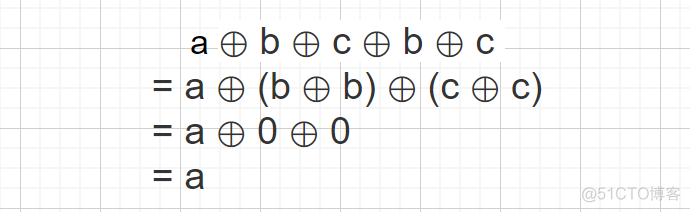 三道【只出现一次的数】一文轻松搞定！_异或运算_12