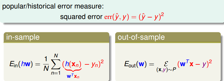 台湾大学林轩田机器学习基石课程学习笔记9 -- Linear Regression_线性回归_03