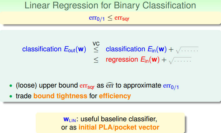 台湾大学林轩田机器学习基石课程学习笔记9 -- Linear Regression_线性回归_15