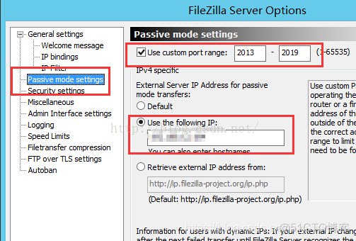 FileZilla 服务器端win server2008以上的配置_ftp服务器