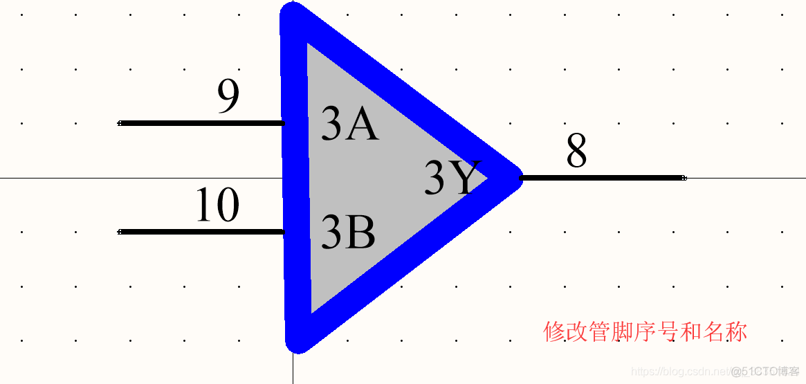 Altium Designer 18 速成实战 第二部分 元件库(原理图库)创建 （三）子件元件符号的绘制（实例：放大器创建）_子件元件符号的绘制_11