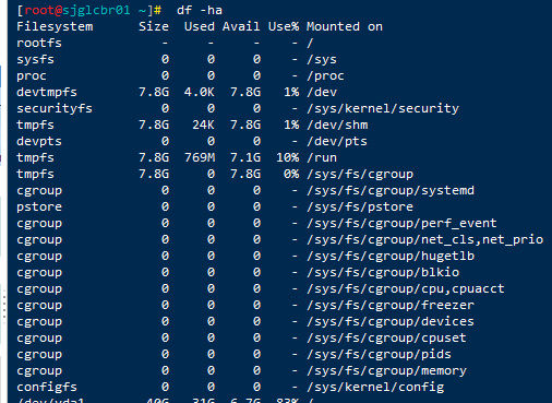 linux查看磁盘空间大小df du fdisk stat命令_51CTO博客_linux用df命令 