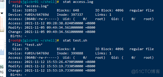 linux查看磁盘空间大小df du fdisk stat命令_显示文件_06